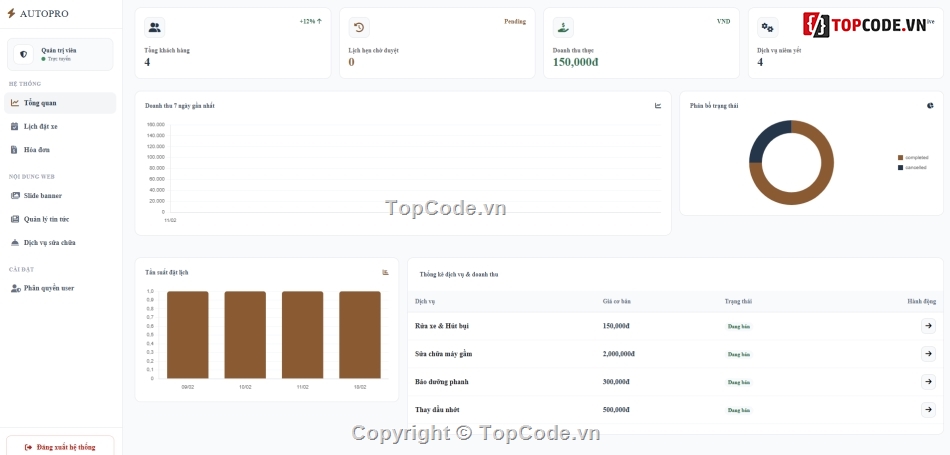 hỗ trợ,lịch,Website sửa chữa,Web sửa chữa,Website đặt hàng